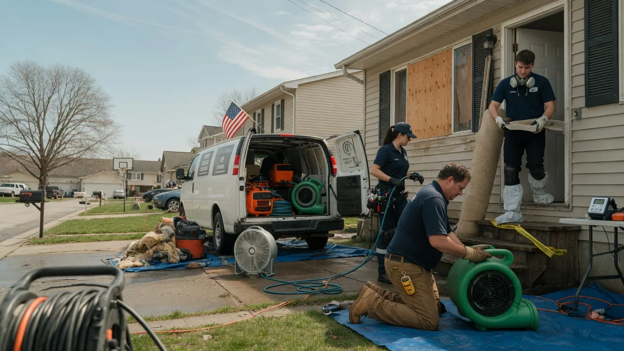 Water Damage Restoration in Sadsburyville, PA near me